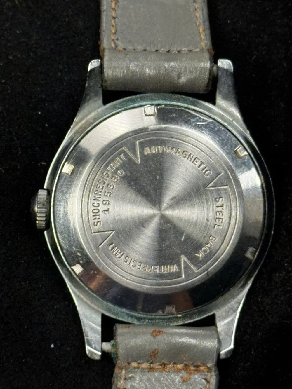 MEPA 17 Jewel Incabloc Swiss Manual Wind Mens Watch MOU Mechanical